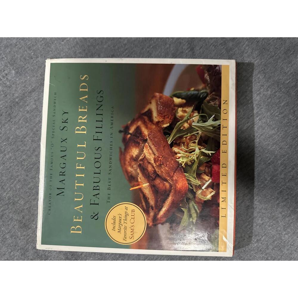 Beautiful Breads & Fabulous Fillings Cookbook by Margaux Sky - Limited Edition